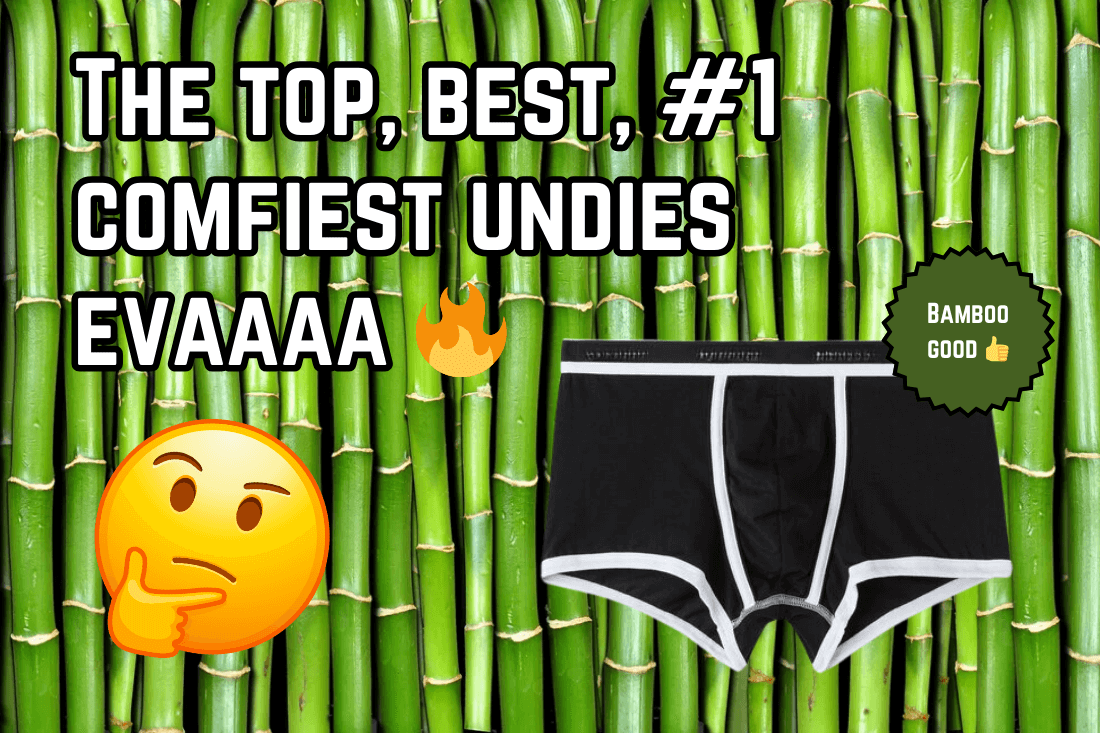 The uncomfortable truth about bamboo underwear - blog graphic
