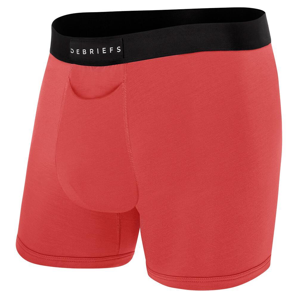 Mens Boxer Briefs Underwear Subscription - Red