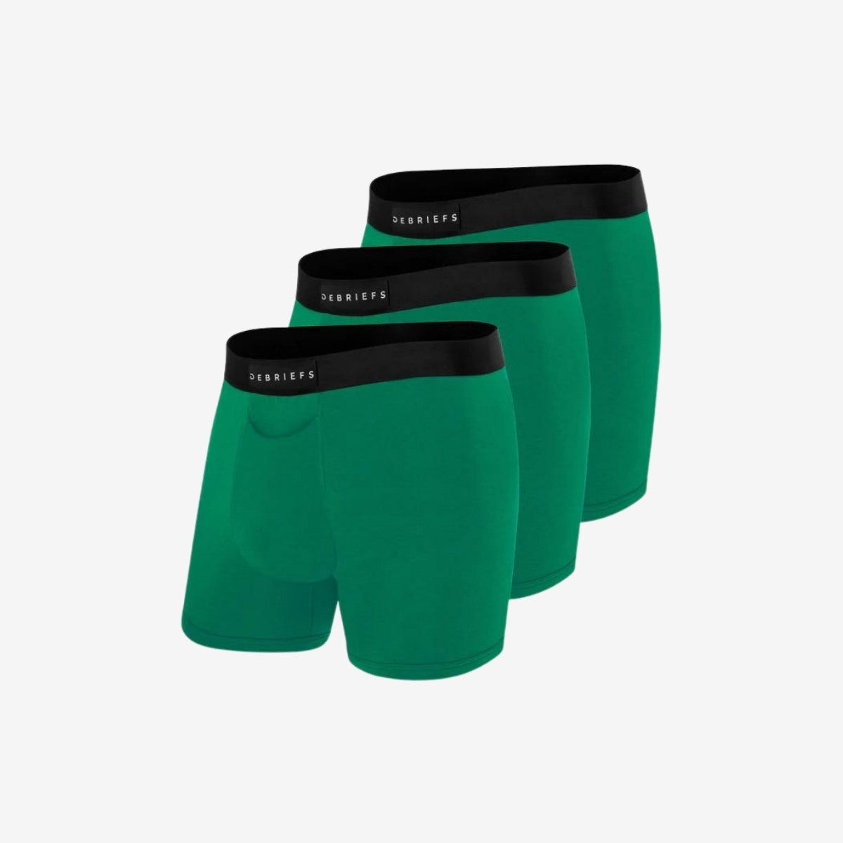 Mens Boxer Briefs Underwear Online 3 pack - Forest Green