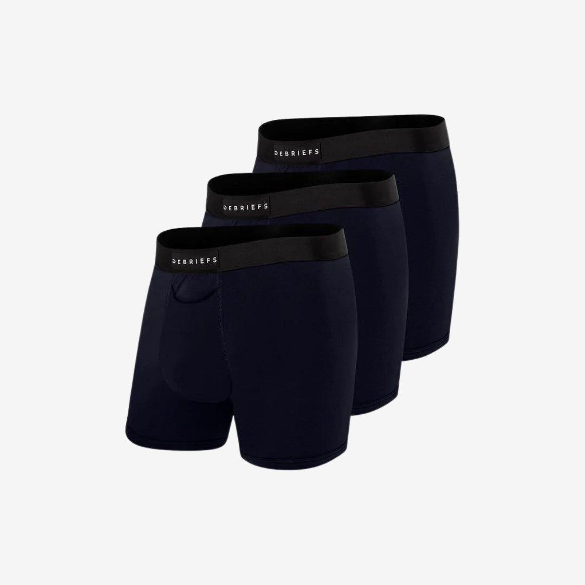 Mens Boxer Briefs Underwear Online 3 pack - Navy